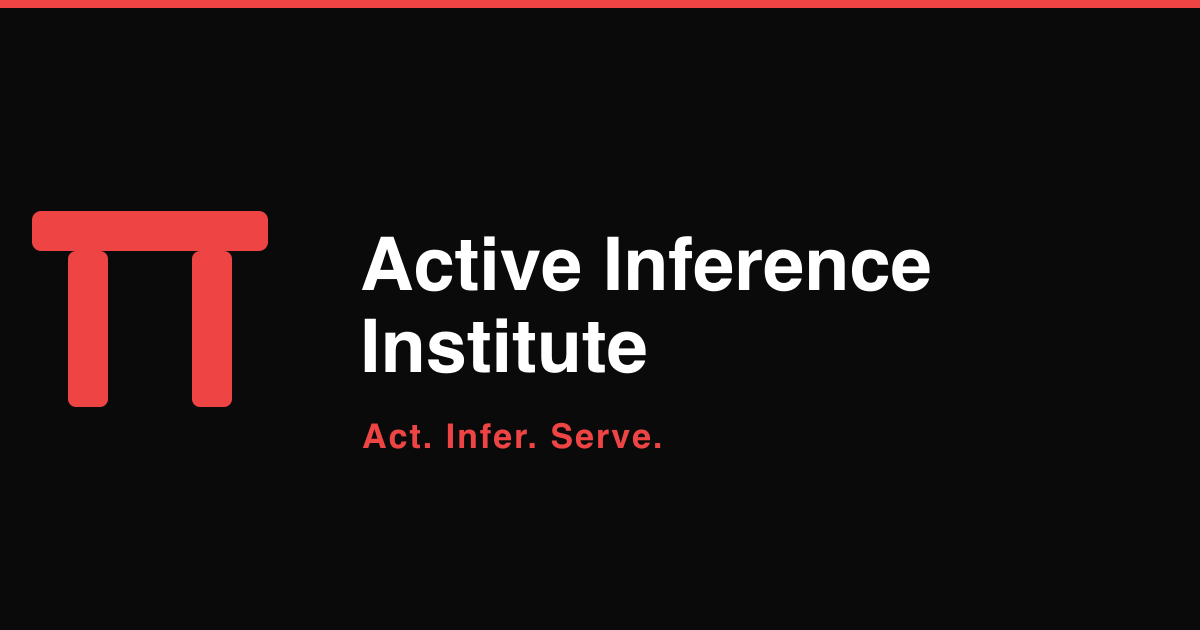 Screenshot of activeinference.institute